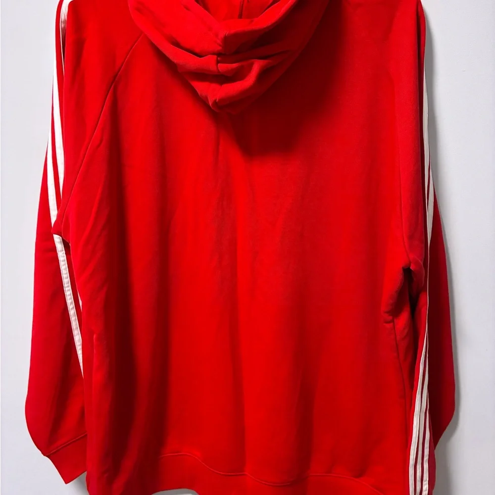 Adidas Manchester United full zip hoodie French Terry NWOT - Picture 4 of 6